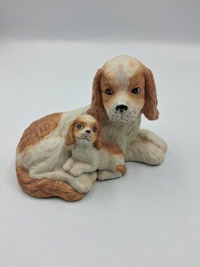Vintage HOMCO Cocker Spaniel Puppy Dog Figurine Series 1424 Canine Companions